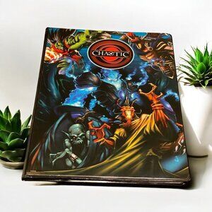 Vintage Chaotic Card Binder Collection with Ultra Pro Chaotic Binder 80+ Cards